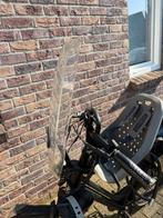 Thule Yepp Voorzitje met windscherm en beugel, Ophalen, Gebruikt, Voetsteuntjes, Voorzitje