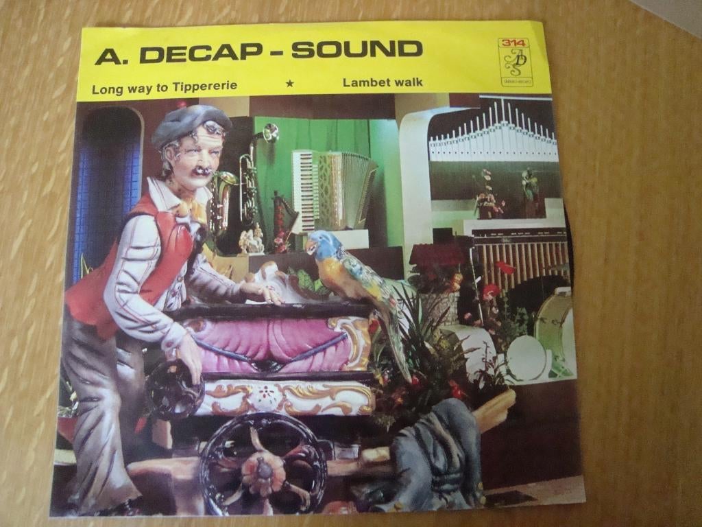 A. Decap - sound - long way to tippererie, Ophalen of Verzenden, Zo goed als nieuw, Pop, Single