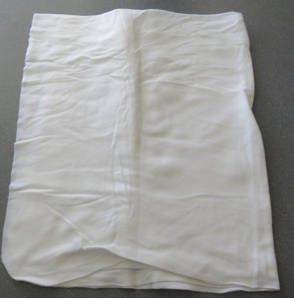 Molton tafelkleed, Ophalen of Verzenden, Nieuw, Wit, Tafelkleed of Tafelzeil