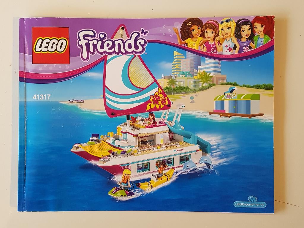 Lego Friends 41317 Sunshine Catamaran, Lego, Friends, Ophalen of Verzenden, Zo goed als nieuw