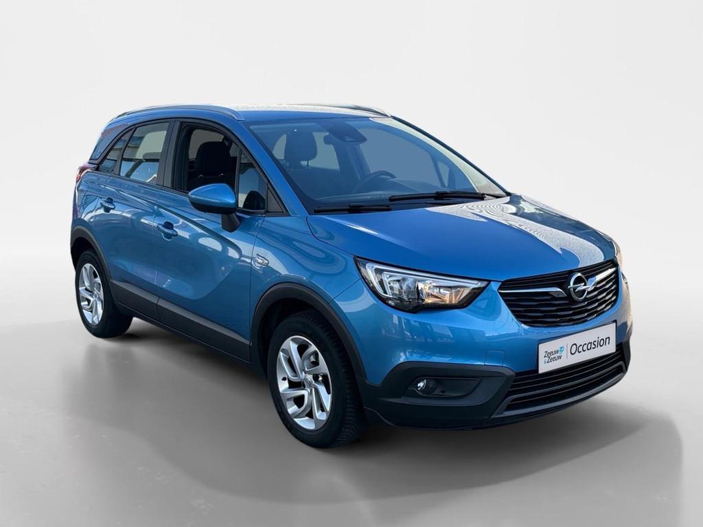 Opel Crossland X 1.2 Turbo Innovation | Trekhaak | Navigatie, Auto's, Opel, 12 maanden, Gebruikt, 1199 cc, Blauw