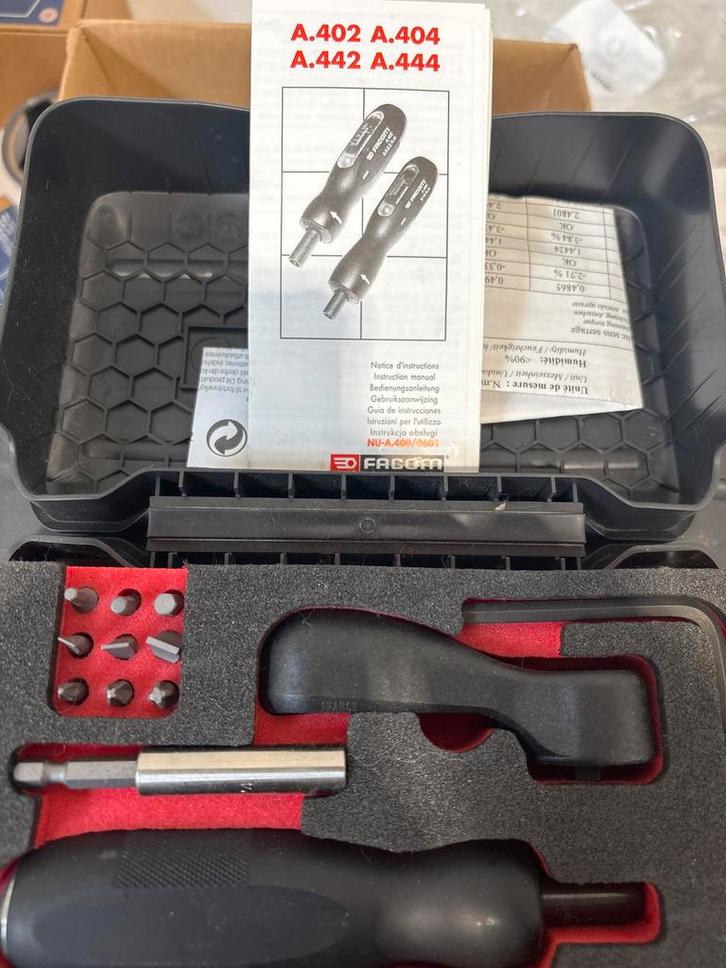 Facom Momentschroevendraaier Set A.402J2, Doe-het-zelf en Verbouw, Gereedschap | Handgereedschap, Nieuw, Ophalen of Verzenden