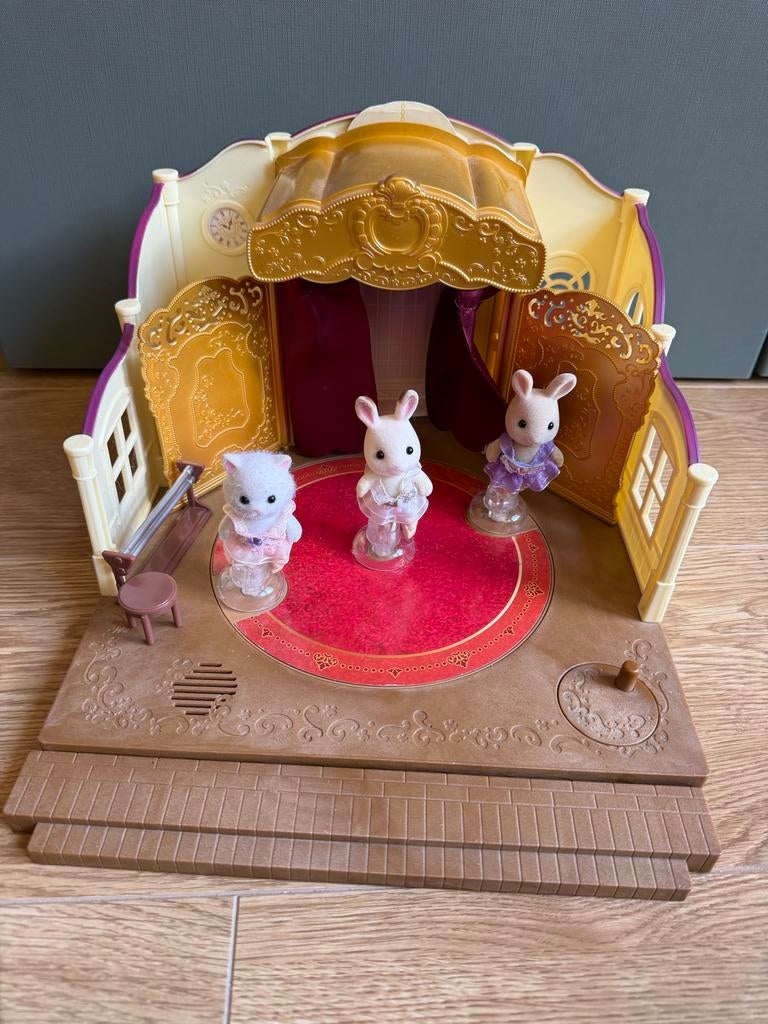 Sylvanian Families Ballet Theater, Ophalen of Verzenden, Gebruikt, Toebehoren