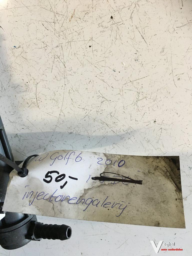 Vw Golf 6 2010 Injector galerij, Gebruikt, -, -, Ophalen of Verzenden