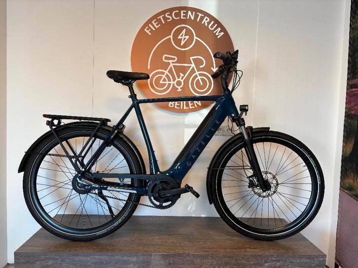 Gazelle Ultimate C380 | Nieuwe ACCU | Bosch | Riem |, Fietsen en Brommers, Elektrische fietsen, Zo goed als nieuw, Gazelle, 59 cm of meer