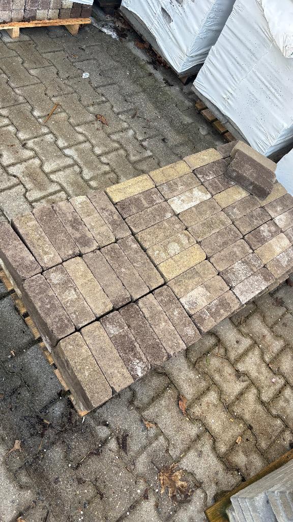 Stonique rommel Dikformaat 6 cm oud Joure, Tuin en Terras, Tegels en Klinkers, Zo goed als nieuw, Klinkers, Overige materialen