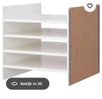Kallax inzetstuk 4 planken, Ophalen of Verzenden, Zo goed als nieuw, Ikea