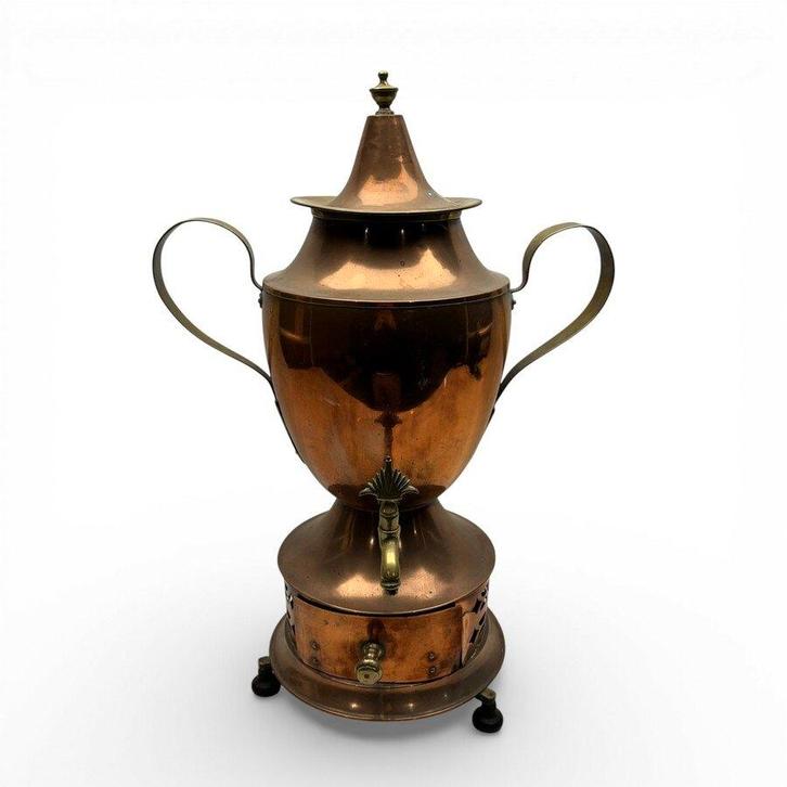 19e eeuwse roodkoperen kraantjeskan, Antiek en Kunst, Antiek | Koper en Brons, Koper, Ophalen of Verzenden