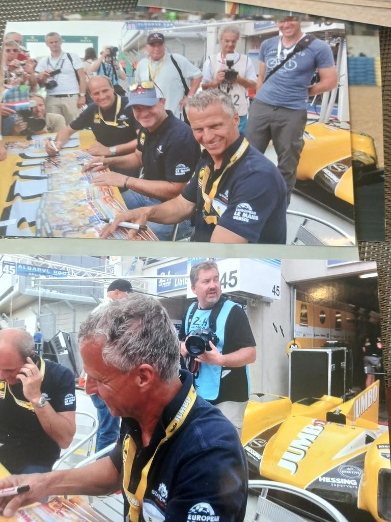 24h le mans jan lammers en Bariccello, Ophalen of Verzenden