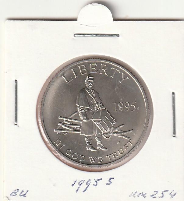 Usa Liberty half dollar Battle field, Ophalen of Verzenden, Noord-Amerika, Losse munt