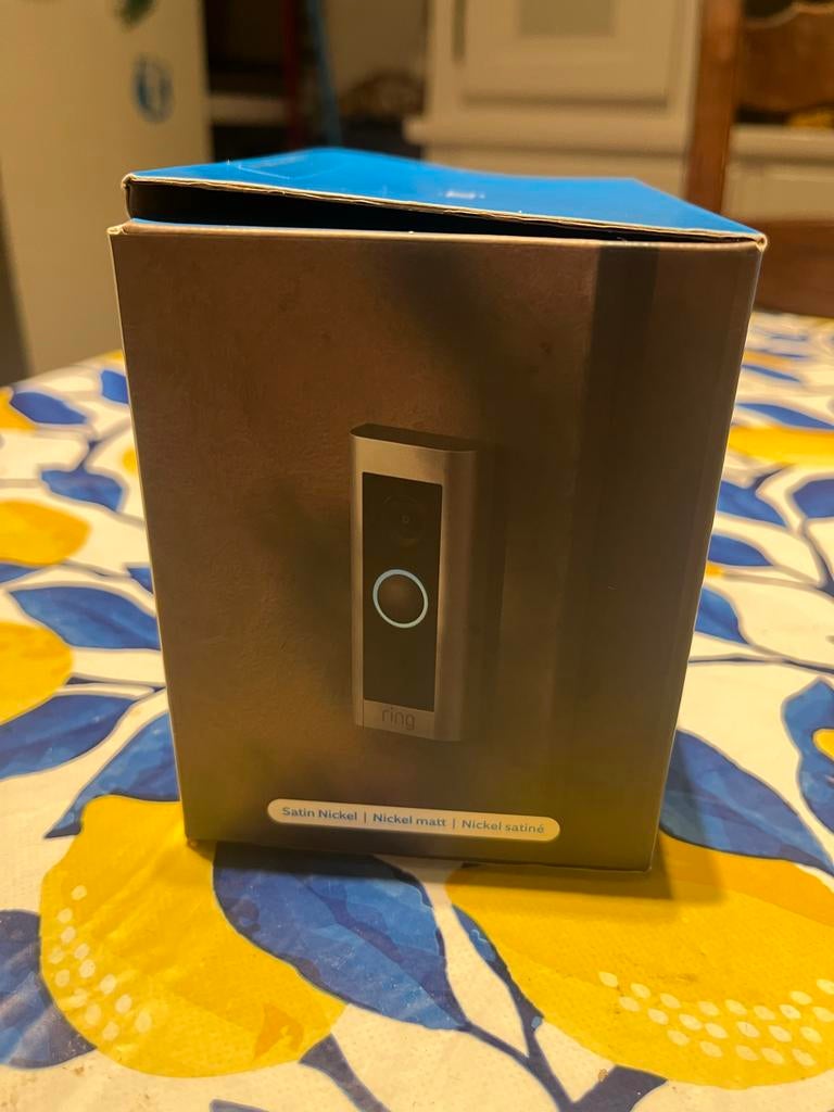 Ring Wired Video Deurbel Pro - Nieuw in doos, Ophalen of Verzenden, Bewegingsdetectiesensor, Nieuw, Bedraad