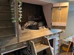 Saartje Prum Kinderbed Droomhuis incl 2 matrassen + latbodem, Kinderen en Baby's, Ophalen, Zo goed als nieuw, Stapelbed