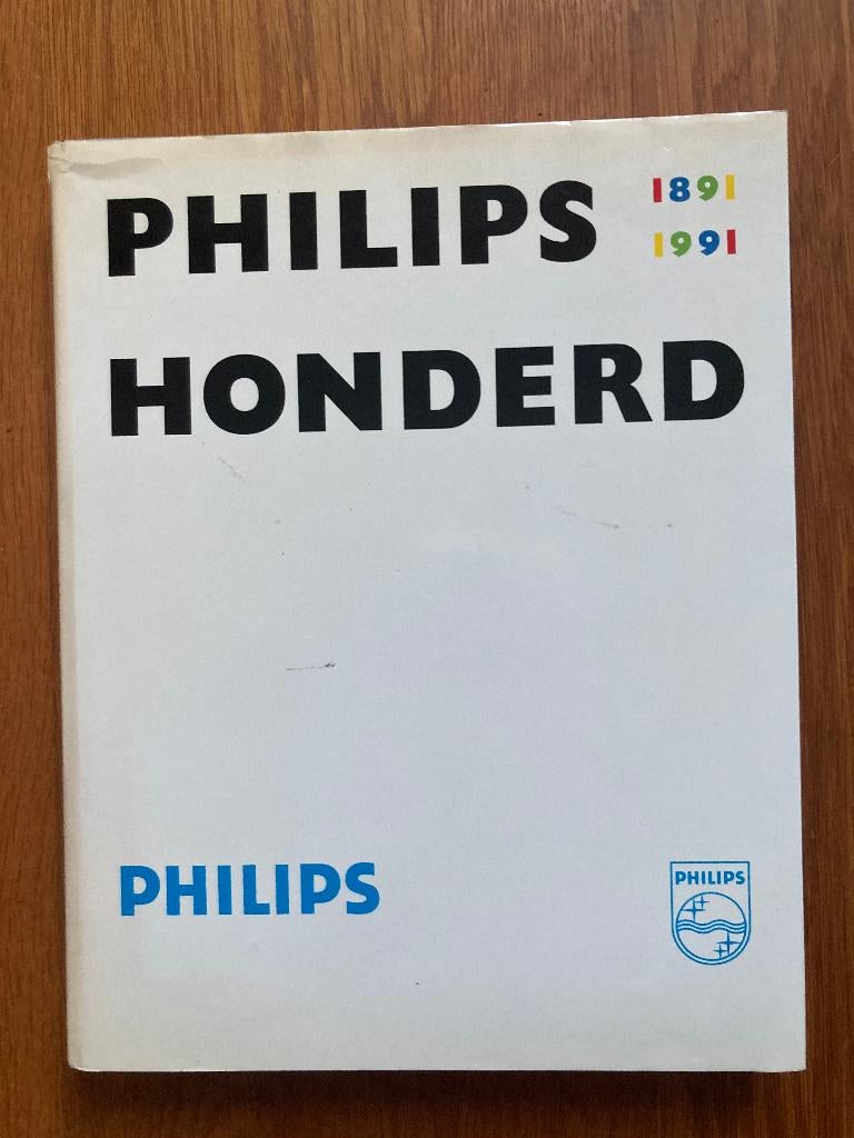 Philips honderd 1891 - 1991 jubileumuitgave luxe tafelboek, Ophalen of Verzenden, Zo goed als nieuw