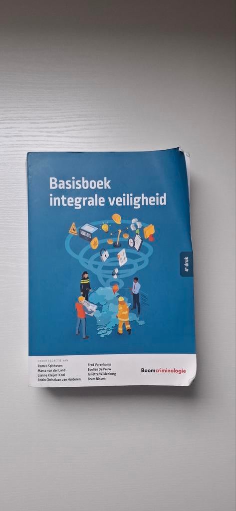 Set van 6 boeken Integrale Veiligheidskunde (IVK), Boeken, Studieboeken en Cursussen, Ophalen of Verzenden