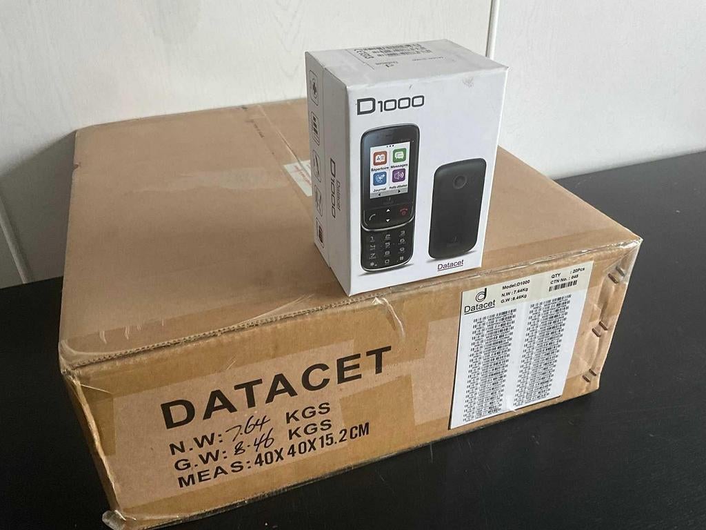 1200x DATACET D1000 TELEFOONS NIEUW, Telecommunicatie, Mobiele telefoons | Overige merken, Ophalen, Nieuw, 6 megapixel of meer