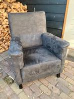 Comfortabele Villa One fauteuil - Grijs microleder, Huis en Inrichting, Ophalen, Modern, Comfortabel, Zo goed als nieuw, 75 tot 100 cm