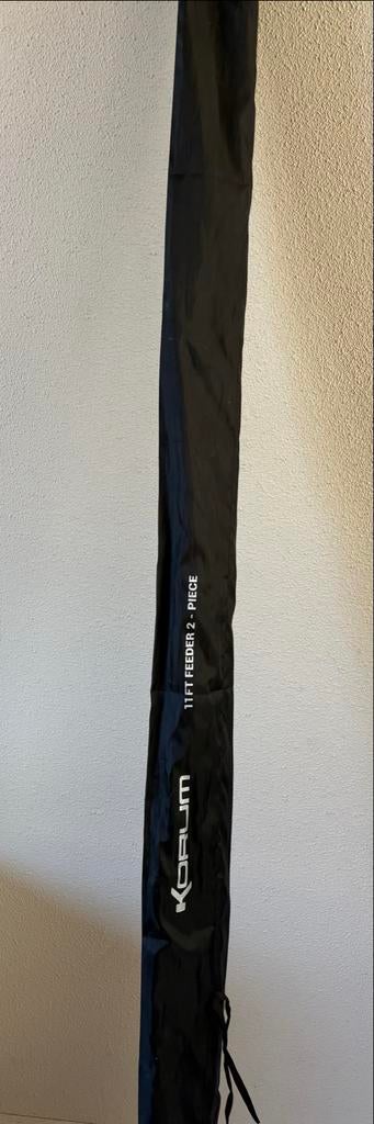 Korum 11 ft Feeder Hengel - Perfect voor de visser, Ophalen of Verzenden, Zo goed als nieuw, Werphengel