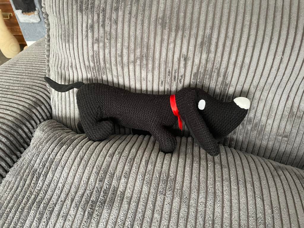 Gehaakte Takkie tekkel knuffel van Jip en Janneke Hema 30 cm, Ophalen of Verzenden, Hond