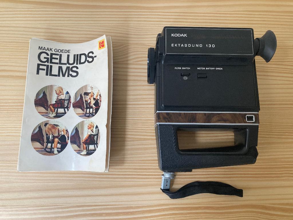Kodak Ektasound 130 super 8 filmcamera, Verzamelen, Fotografica en Filmapparatuur, Ophalen, 1960 tot 1980, Filmcamera