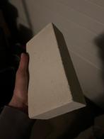 13x KST Kalkzandsteen waalformaat + halve zak metselmortel, Ophalen, Gebruikt, Kalkzandstenen