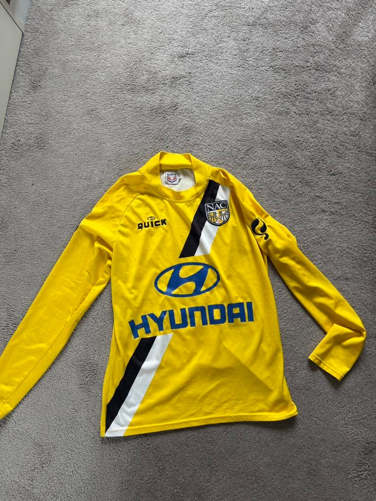 NAC Breda shirt longsleeve maat S, Sport en Fitness, Voetbal, Maat S, Ophalen of Verzenden, Gebruikt, Shirt