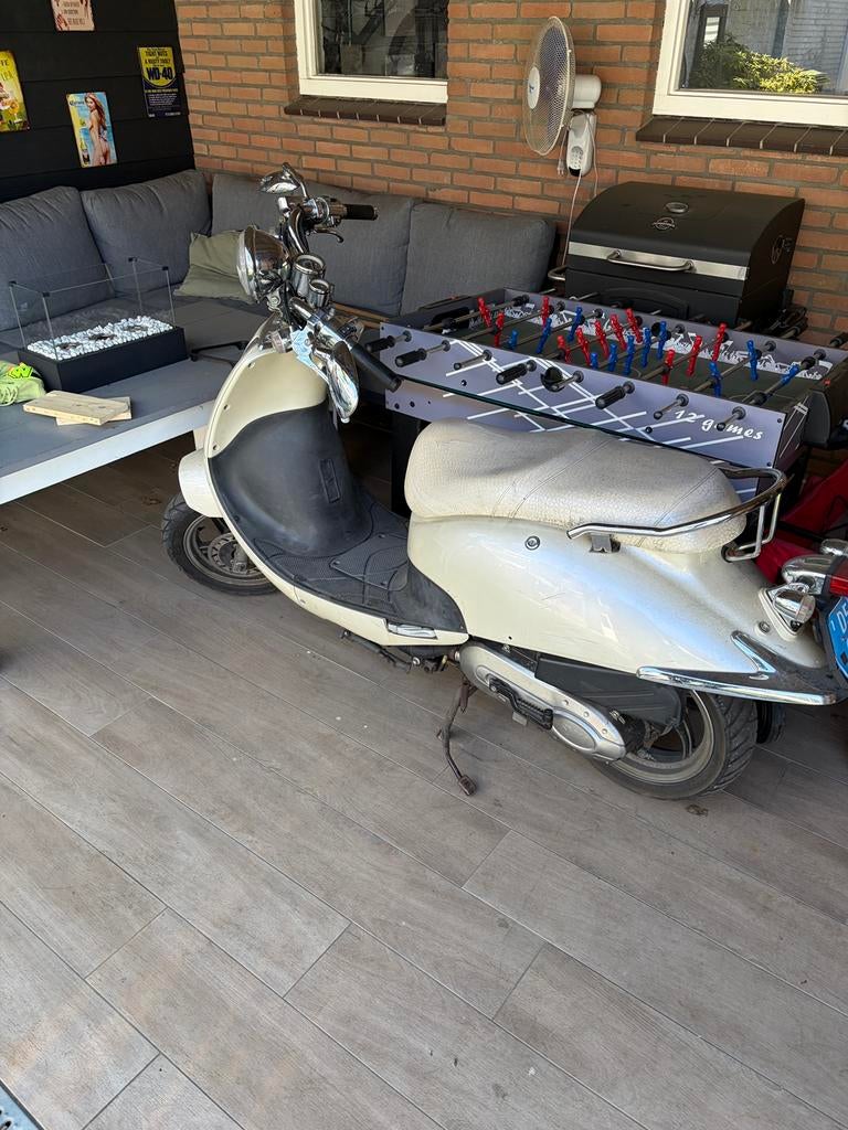 Sym xs50qt, Ophalen, Zo goed als nieuw