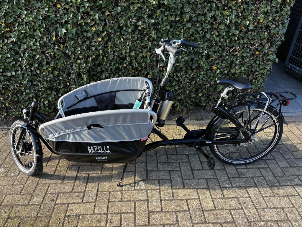 Gazelle gabby bakfiets electrisch, Fietsen en Brommers, Fietsen | Bakfietsen, Ophalen, Gebruikt, Gazelle