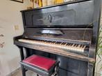 Klavier Bogs & Voigt, zwart met ivoren toetsen., Ophalen, Gebruikt, Klassiek, Overige soorten