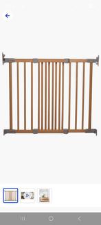 BabyDan Flexi Gate Beuken Traphekje 69-106,5 cm, Kinderen en Baby's, Traphekjes, Ophalen, 100 tot 115 cm, Zo goed als nieuw, Schroefhekje