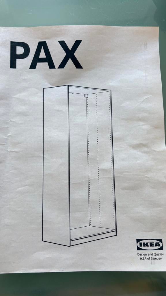 Pax kast wit basiselement 50 x 50 x 236, Huis en Inrichting, Ophalen, 200 cm of meer, 50 tot 100 cm, Zo goed als nieuw