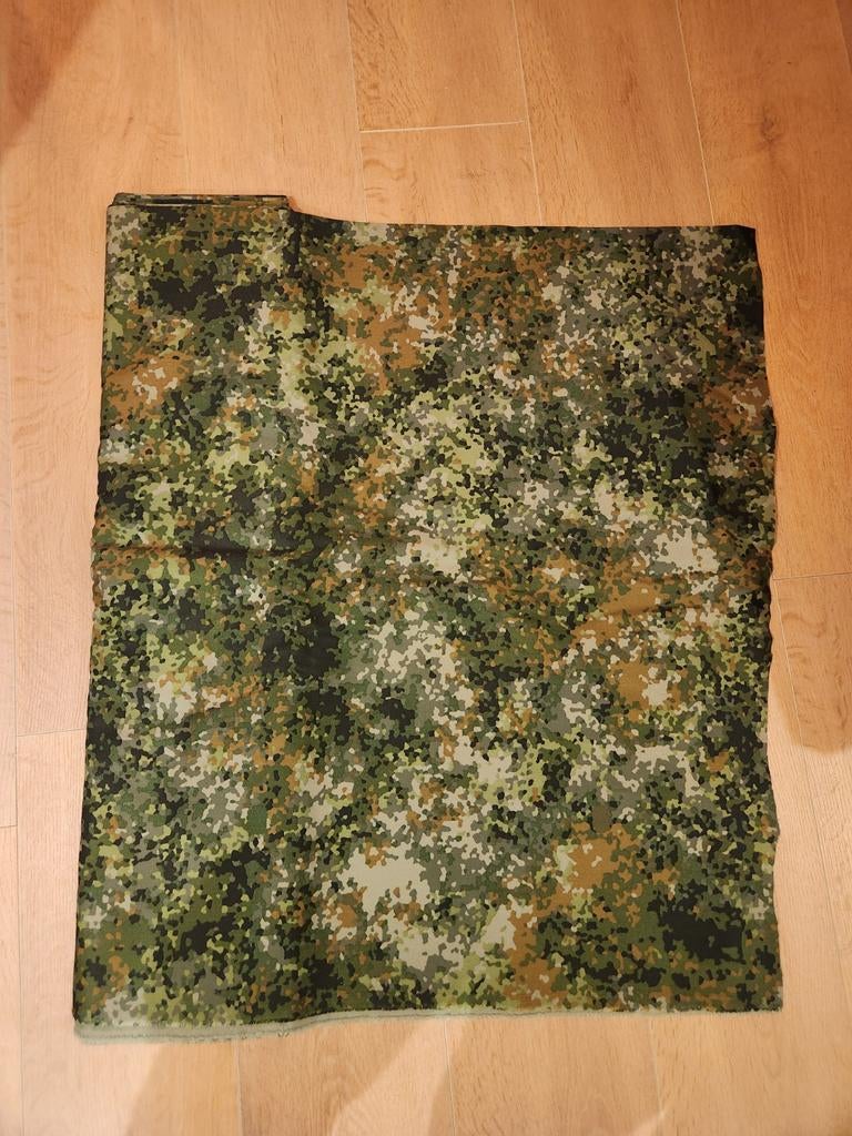 NFP Groen Camouflage Stof Polycotton, Ophalen of Verzenden, Landmacht, Nederland