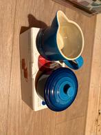 Le Creuset suikerpot en melkkan, Nieuw, Steen/keramiek, Le Creuset, Ophalen