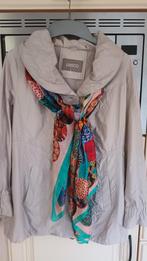 Gelco zomerjasje maat 42 met knopen en zakken, Gelco, Beige, Maat 42/44 (L), Ophalen of Verzenden