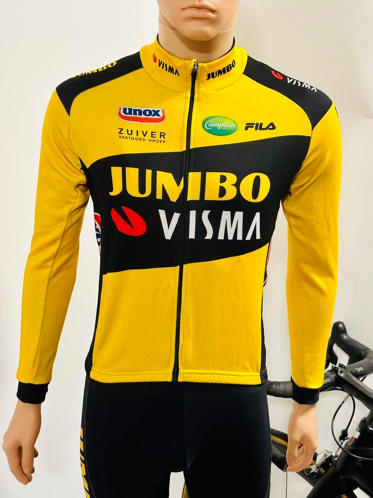 Wiwlrenkleding wielrenjas fietsjas winter maat M Fila, Fietsen en Brommers, Ophalen of Verzenden, Zo goed als nieuw, M, Bovenkleding