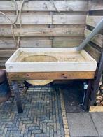 Robuuste stenen wasbak, Ophalen, Gebruikt