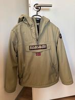 Groene Napapijri jas maat 152, Ophalen of Verzenden, Gebruikt, Jongen of Meisje, Jas