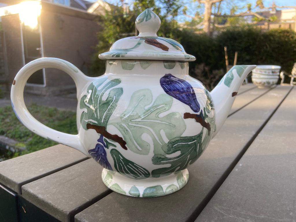 Emma Bridgewater theepot, Gebruikt, Overige typen, Ophalen of Verzenden, Overige stijlen