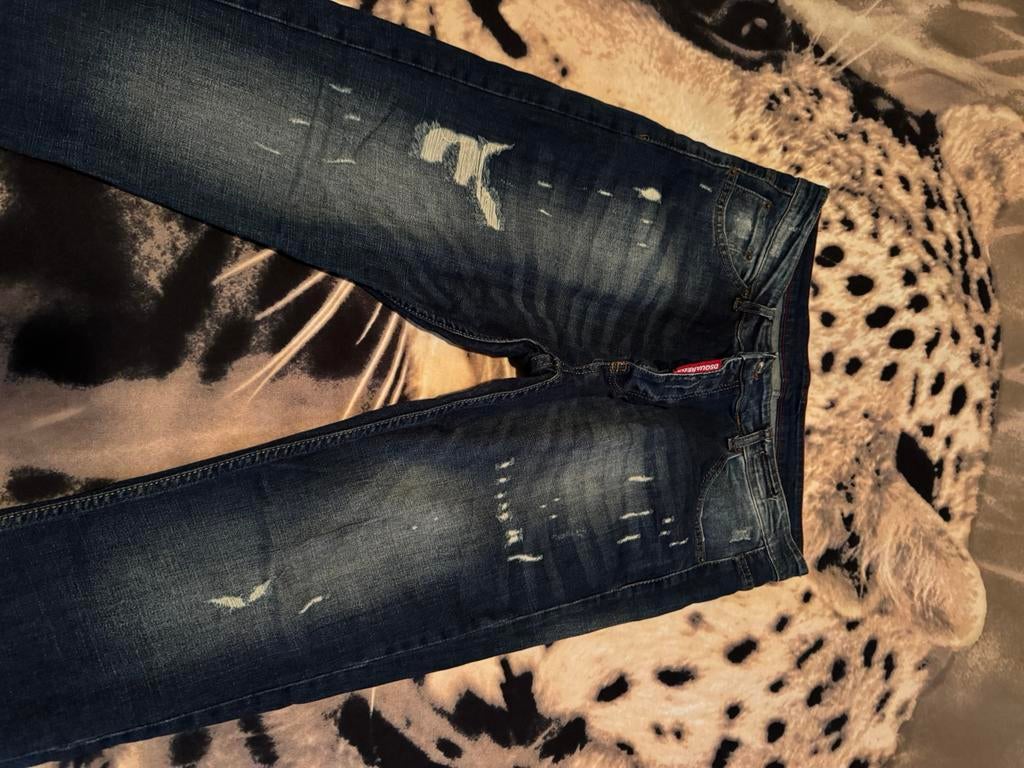 DSQUARED spijkerbroek jeans, Kleding | Heren, Ophalen of Verzenden, Zo goed als nieuw, Blauw, W36 - W38 (confectie 52/54)