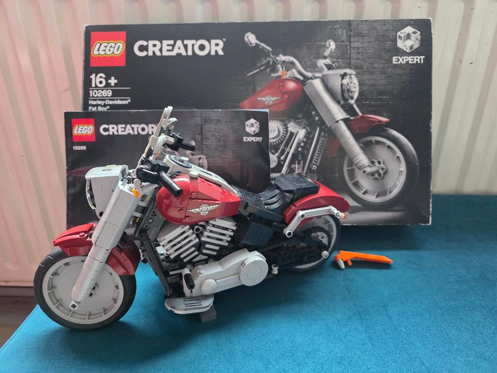 Harley davidson lego, Kinderen en Baby's, Compleet, Gebruikt, Lego, Ophalen of Verzenden