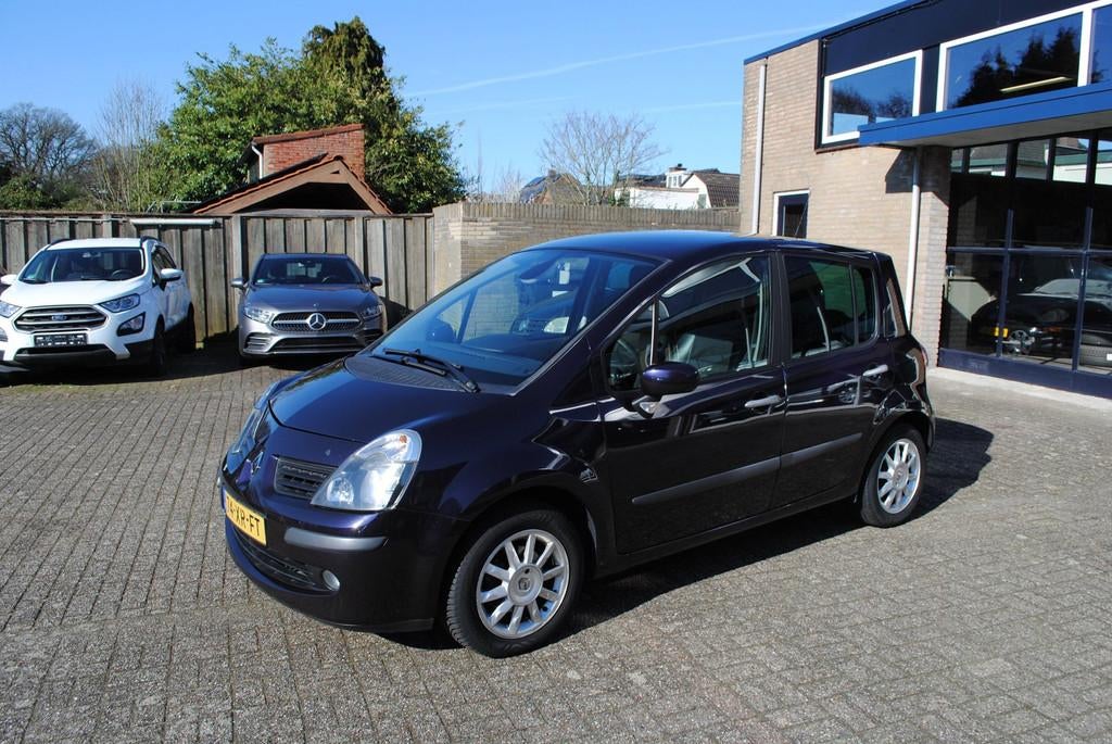 Renault Modus 1.4-16V ExceptionDEALER ONDERHOUDEN !, Voorwielaandrijving, 15 km/l, Gebruikt, Zwart