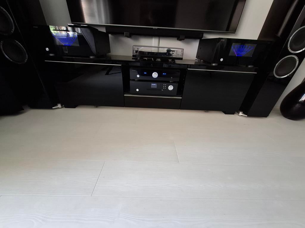 Advance acoustic/paris  set met x stream 9, Audio, Tv en Foto, Home Cinema-sets, Soundbar, 70 watt of meer, Zo goed als nieuw