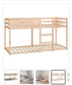VidaXL stapelbed 80x200, 160 tot 180 cm, Ophalen of Verzenden, 80 cm, 200 cm