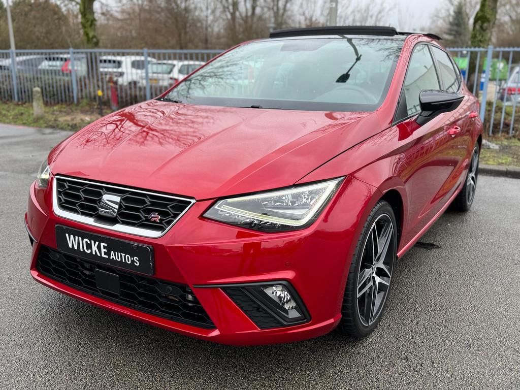 Seat Ibiza 1.0 TSI FR 116 PK DSG Panorama Navi Camera Leder, Auto's, Gebruikt, 580 kg, 1072 kg, Bedrijf