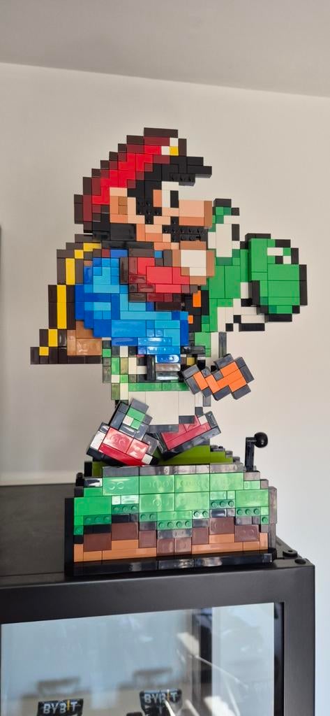 LEGO Super Mario World - Mario en Yoshi - 71438, Kinderen en Baby's, Speelgoed | Bouwstenen, Ophalen of Verzenden, Zo goed als nieuw