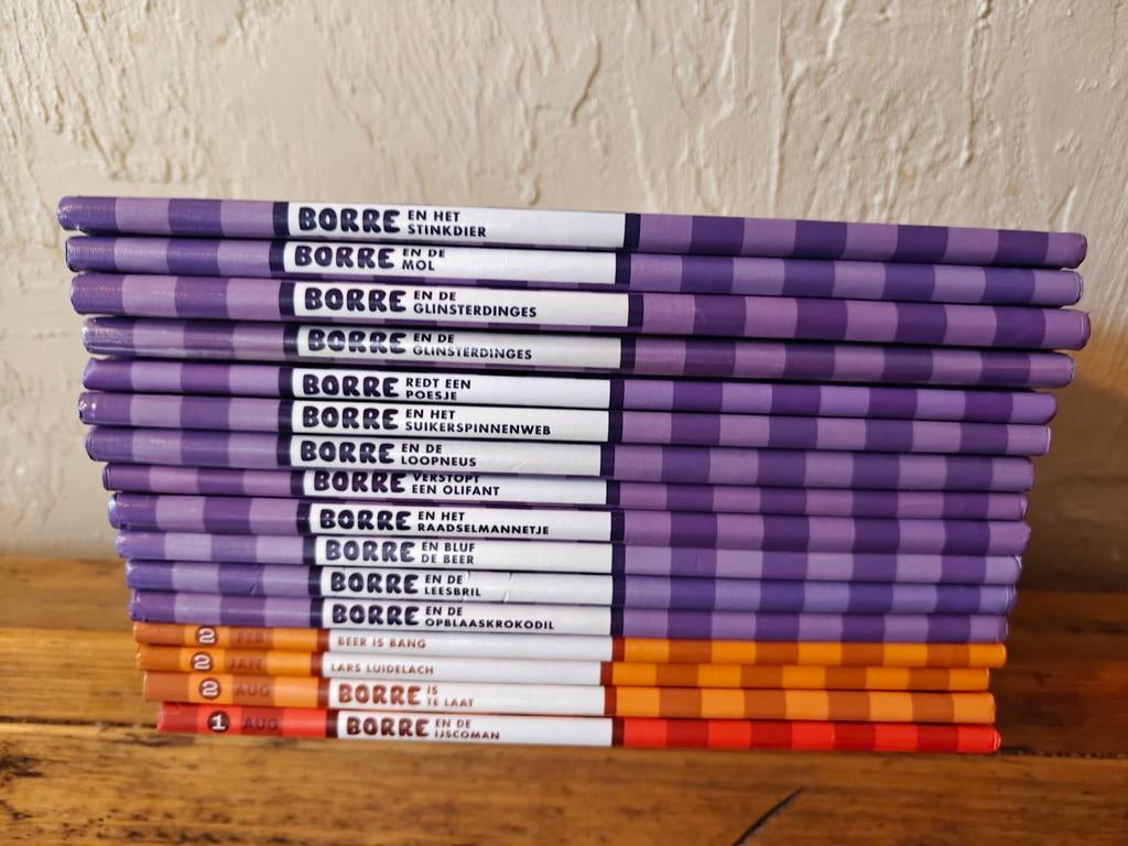 16 Borre boekjes van groep 1/2, en 2., Boeken, Kinderboeken | Kleuters, Ophalen of Verzenden, Zo goed als nieuw, Fictie algemeen