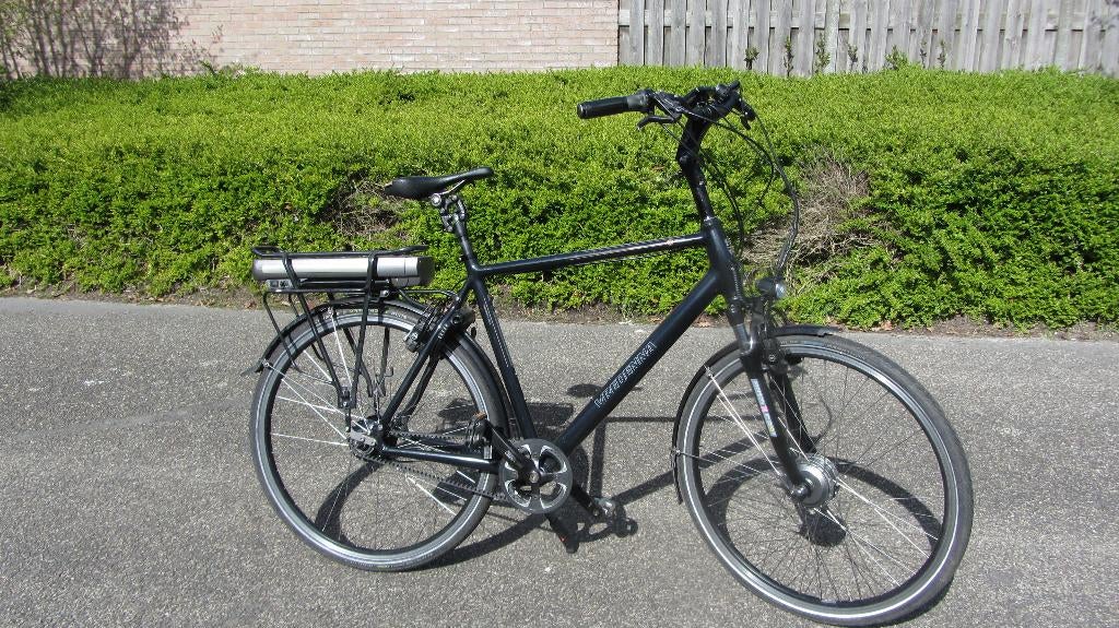 Super Elektrische Fiets met Rohloff Speedhub en Gates Belt, Gebruikt, Velgrem, Versnellingen, 57 tot 61 cm