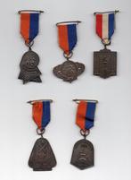 5 medailles uit Beemte Broekland (gem. Apeldoorn), Ophalen of Verzenden, Overige materialen, Nederland