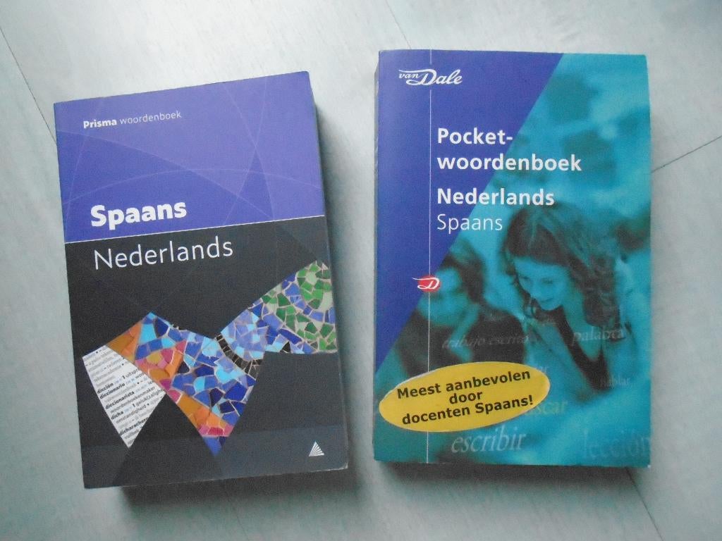 woordenboek spaans/ned & ned/spaans, Prisma, Nederlands, Ophalen of Verzenden, Zo goed als nieuw