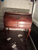 Antiek rolluikbureau - Klassiek houten secretaire, Ophalen