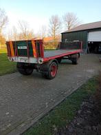 Platte wagen, Ophalen, Gebruikt